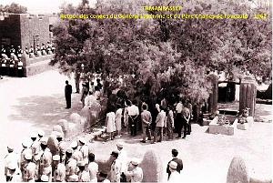Tamanrasset- Retour des Cendres du General Laperrine et du Pere Charles de Foucauld-1962